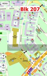 Blk 207 Serangoon Central (Serangoon), HDB 3 Rooms #142391372